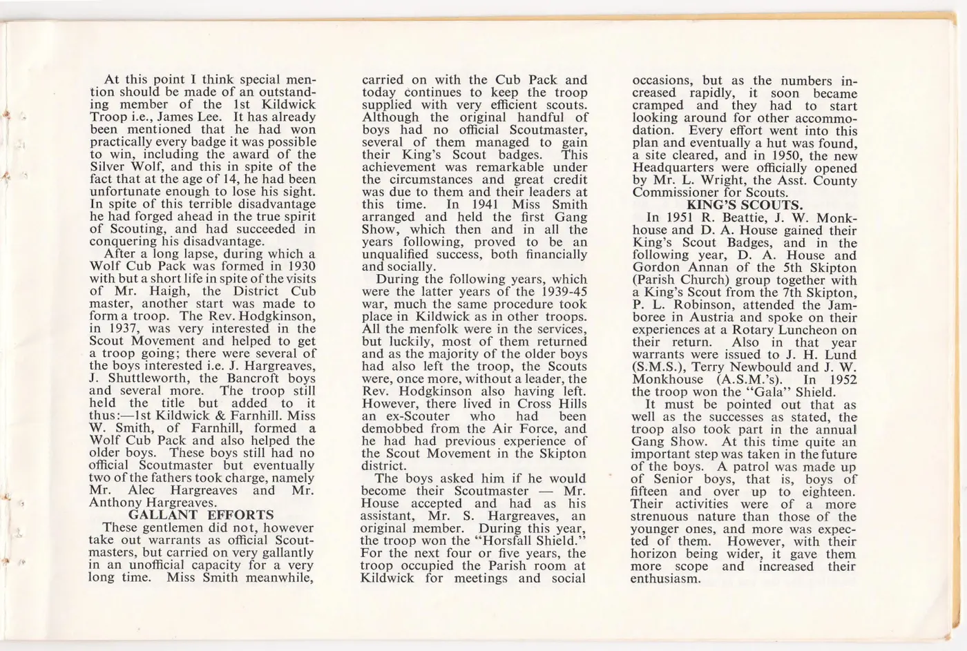 Page 14 of the District history book